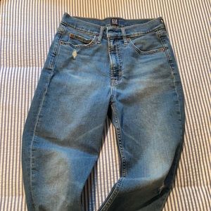 Madewell High Rise Cigarette Jeans